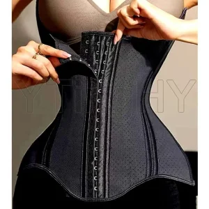 Slimming Sheath Latex Rubber Waist Trainer Cincher Corset Shapewear Belly Body Shaper Modeg Strap Fas Colombian Girdle Belt
