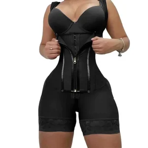 Colombian Girdles Shapers Women High Compression Reducing and Shaping Girdles for Abdomen Control Full Body Shaper BodysuitX241030